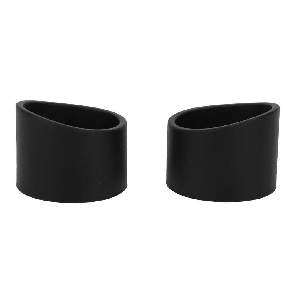 2 pezzi di copertura oculare protettore oculare in gomma morbida diametro 36 mm attacco microscopio stereo per microscopio stereo 32-36 mm(KP-H1 bevel)