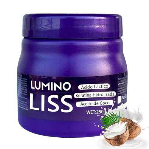Lumino Liss Alisado,Lumino Liss Alisado Sin Formol,Luminoliss Sin Formol,Crema Alisadora, Cabello Liso Sedoso Sin Frizz - Brillo Duradero