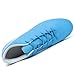 Airfashon Men's Soccer Cleats Professional Football Boots High-Top Outdoor Indoor Athletic Futsal Training Sneaker Blue