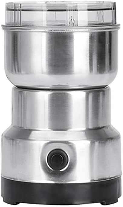 Enfogo Smash Machine Electric Cereals Grain ll Spice Herbs Machine Tool Stainless Steel Electric Coffee Bean for Home