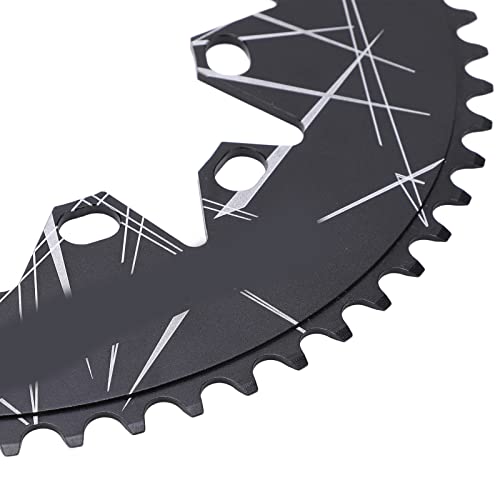 Oval Disc Chainring, 56T Folding Bicycle Oval Disc Chainring 110/130 Bcd Bike Speed Chainring For Most Bicycle Road Bike Mountain Bike #TOP7