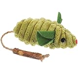 Conçu pour résister aux mordillements et aux griffures : ce est spécialement conçu pour supporter les mordillements et les griffures des chats. souris pour chats d'intérieur. pour chatons en forme de souris