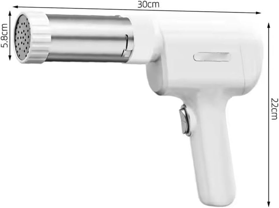 String Hopper Maker Electric, Electric Pasta Maker, Handheld Pasta Makers Machine, Portable Noodle Making Machine, 2025 Rechargeable Automatic Handheld Pastas Making Gun for Home Kitchen (3 Mould)