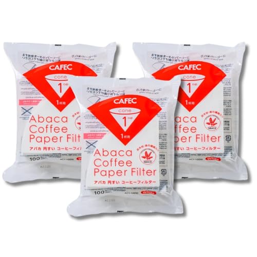 CAFEC �A�o�J �~���� �R�[�q�[�t�B���^�[ ��1�t�p�� 100������ × 3�܃Z�b�g ���ʃN���[�v�\���ɂ�闝�z�I�ȃE�H�[�^�[�t���[ ���z���A�o�J�f�ށE�������ߐ��E�G���̂Ȃ��N���A�Ȗ��킢 �~�����^ �y�[�p�[�t�B���^�[ AC1-100W