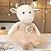 YMQKX 15-40 cm Adorabile Balletto Topo Mucca Peluche Giocattoli farcito Carino vestirsi Conigli Bambole Animali Cuscino Dito per Bambini Ragazza Regalo di Compleanno 38 cm Bambola 11