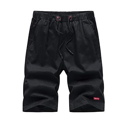 Herrmode Shorts Sommartrend Vild Stor storlek Enfärgad Casual Dragsko elastisk midja Fempunktsbyxor 5XL