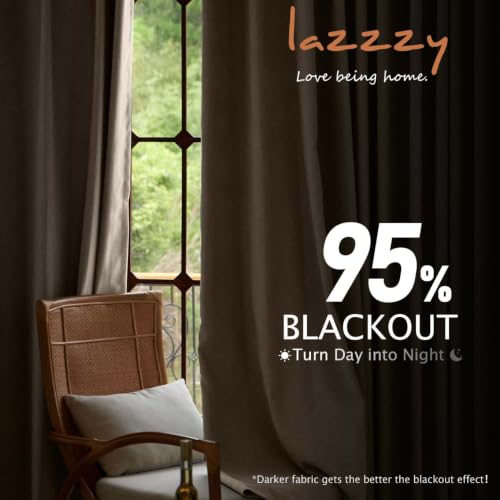 Image of Beige Blackout Polyester Curtains 84 Inch Long Thermal Insulated Room Darkening Lined Curtain Drapes Luxury Back Tab Window Treatments for Bedroom Living Room 2 Panels, 52 x 84 Inch, Cream | Soft Velvet, Room Darkening, Lined, For Bedroom & Living Room, Light Shifting Texture, Elegant Drape, Cozy, Rod Pocket