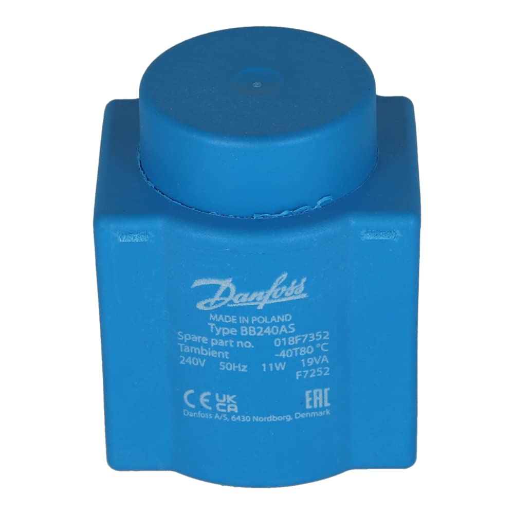 018F7352 | DANFOSS AC CLIP-ON COIL, 10W, DIN PLUG