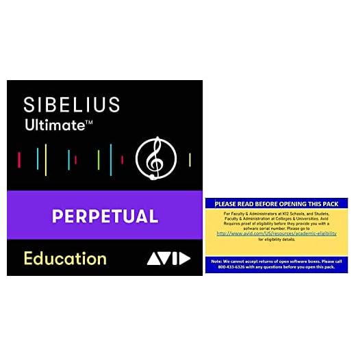 Sibelius Ultimate Music Notation Software for Students and Teachers (Download Card)