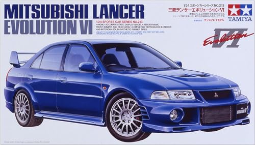 Image of Mitsubishi Lancer Evolution Evo Vi 1999-2001 Kit Bausatz 1 /24 Tamiya Modell