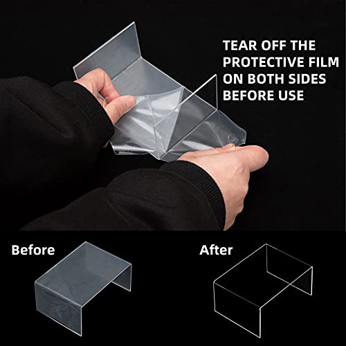 Ihomecooker 12 Pack Clear Acrylic Display Stand Crafts Stand Cupcake Risers 4" X 3''X 2'' #TOP1