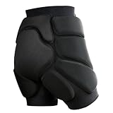 3D Protective Hip Butt EVA Padded Shorts, Crash Pad Impact Gear for Snowboard...