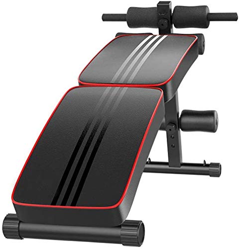 GY613 Adjustable Weight Bench,Foldable Decline Sit up Bench Crunch Board Fitness Home Gym Exercise Sport Support for Bench Press Portable Supine Board
