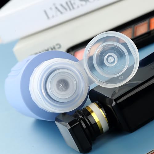 Travel Bottles for Toiletries, Large 6oz Oversize Containers, BPA Free Leak Proof Tubs Refillable Liquid Travel Accessories with Toiletry Bag for Cometic Shampoo and Lotion Soap (4 Pack)2