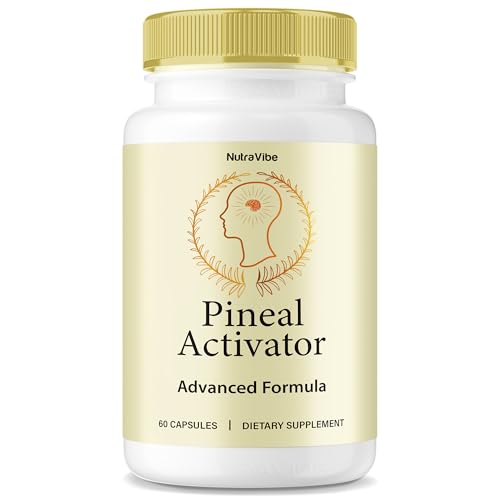 NutraVibe Pineal Activator Capsules – Natural Pineal Gland Support for