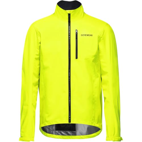 GOREWEAR Glidewheel Herren GORE-TEX Fahrrad-Jacke, Robuste und packbare Regenjacke, PFAS-frei, Komfortable Passform