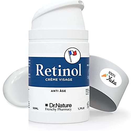 Crème au rétinol de nuit Dr. Nature pour le visage et les peaux sensibles