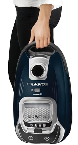 Miniatura 10 de Rowenta Silence Force Effitech - Aspiradora Con Bolsa Silenciosa,Solo 57 Db A Consumo Energético Reducido, Filtración De Grado Hepa 99,98 ,Limpieza Grandes Dimensiones,Ergonómica,Para Alergias