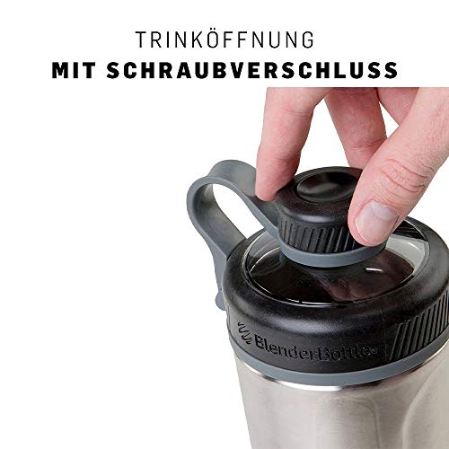 Edelstahl-Shaker BlenderBottle Radian für kalte Getränke