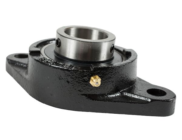 2F24SCR Replacement 2-Hole 1.5 Inch Set Crew Locking Flanged Auger Bearing