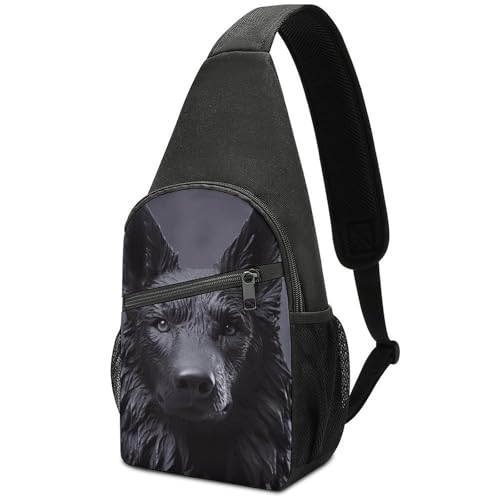 Sac de poitrine imperméable avec sangle réglable pour hommes et femmes