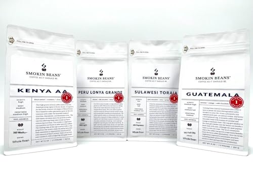 Smokin Beans World Tour Box, 4 bolsas 8 oz cada una miniatura 1