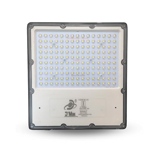 Image of D'Mak 150W Lens Led Flood Light - Ip65 Waterproof Led Lights with 120 Wide Beam-Led Lamp Lights for Yard,Showroom,Shop, Factory,Garden, Playground & Home(Cool White,6500k)- Pack of 4