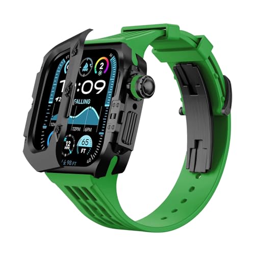 Kit modification Apple Watch Ultra 2 49mm bracelet iWatch 45mm fluororubber