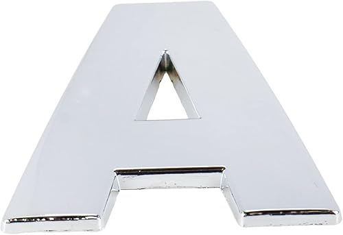 Miniatura 3 de Modengzhe Etiqueta engomada del emblema del coche del metal 3D de la etiqueta A de la etiqueta engomada de la aleación del cinc del símbolo del