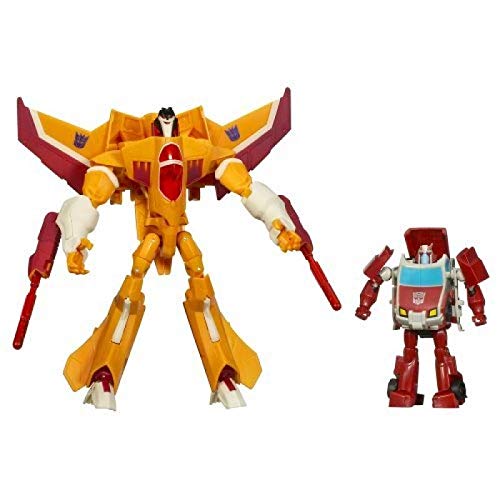 Transformers Animated Exclusive Deluxe Action Figure 2-Pack Sunstorm Vs. Autobot Ratchet #TOP13