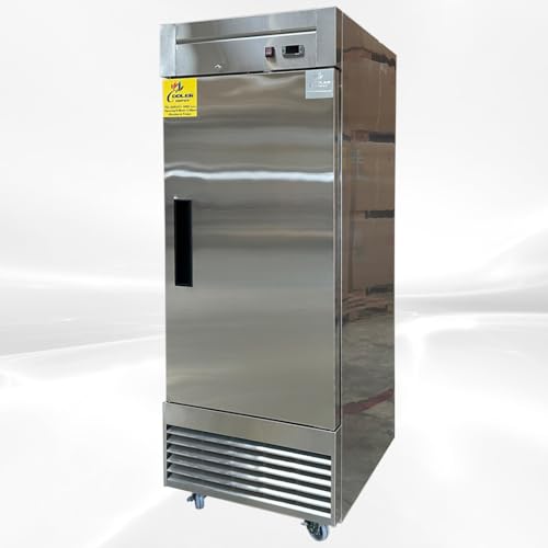 Commercial Freezer 1-Door Solid Upright Reach in Stainless Steel NSF