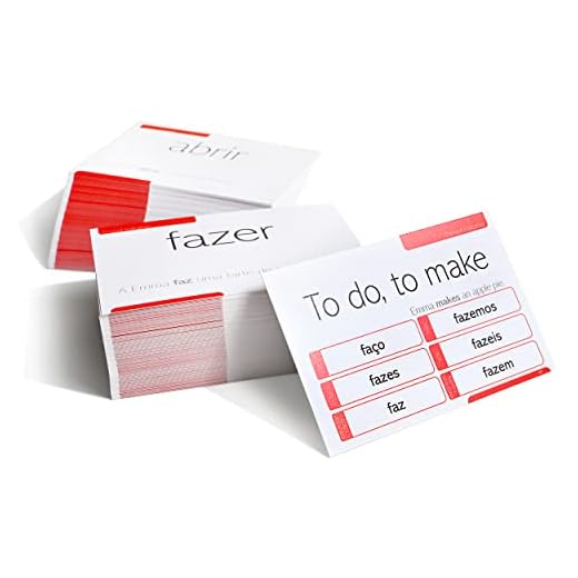 200 Portuguese Verb Conjugation Present Tense Flash Cards - Full Examples in Both Portuguese and English