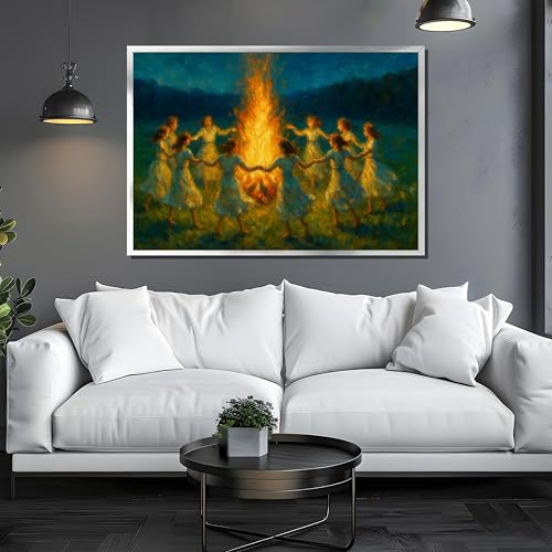 Affiches et estampes vintage de tableau mural de danseuses - 4