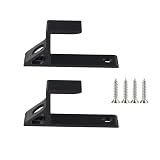 2Pcs Spirit Level Wall Mount Bracket Holder with Mounting Screws