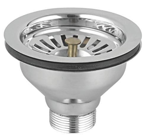 Round Shaped 304 Grade Stainless Steel and PVC Kitchen Sink Coupling for Home - Chrome Finish, Rust-Free, Corrosion-Resistant, Durable (4.5 Inches) (Pack 1)-image-19
