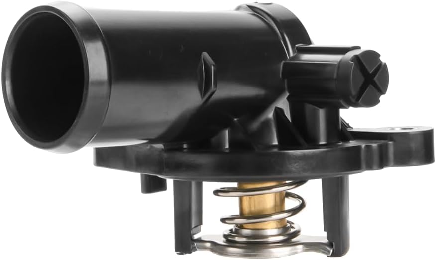 Engine Coolant Thermostat Housing Assembly - Compatible for Chrysler Town & Country 2011-2016 for Chrysler 200 2011-2014 for Dodge Avenge Journey Grand Caravan - Replace Part 5184570AH 7B012111