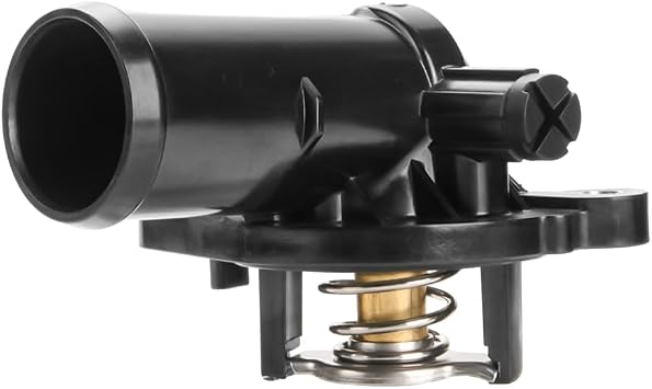 Engine Coolant Thermostat Housing Assembly - Compatible for Chrysler Town & Country 2011-2016 for Chrysler 200 2011-2014 for Dodge Avenge Journey Grand Caravan - Replace Part 5184570AH 7B012111