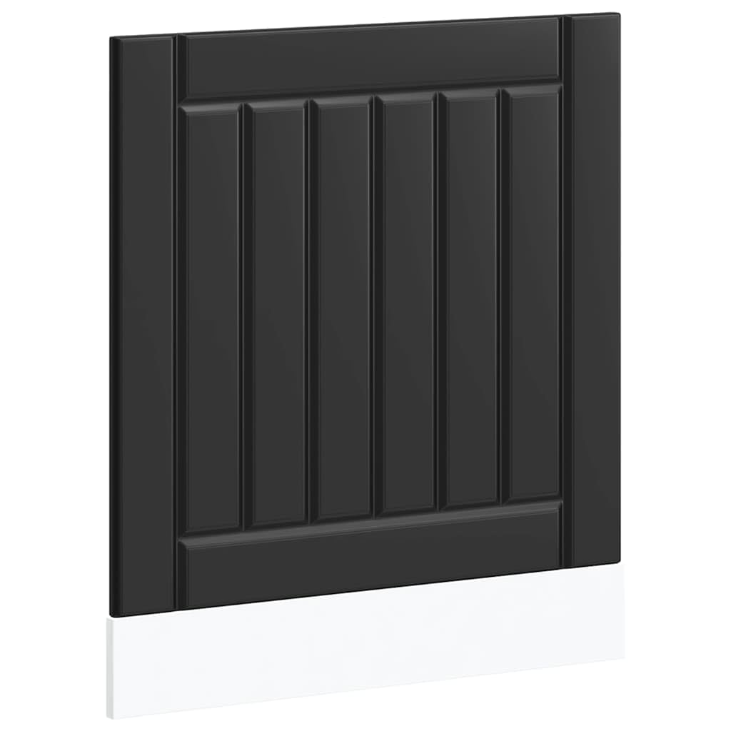 Panel lavavajillas Lucca negro aglomerado 60 x 1,5 x 67 cm