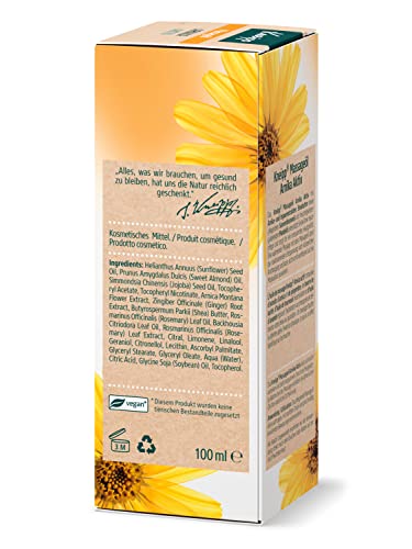 Kneipp Joint and Muscle Arnica Oil 100 ml, Transparent, 100 ml (Pack of 1) - Image 4