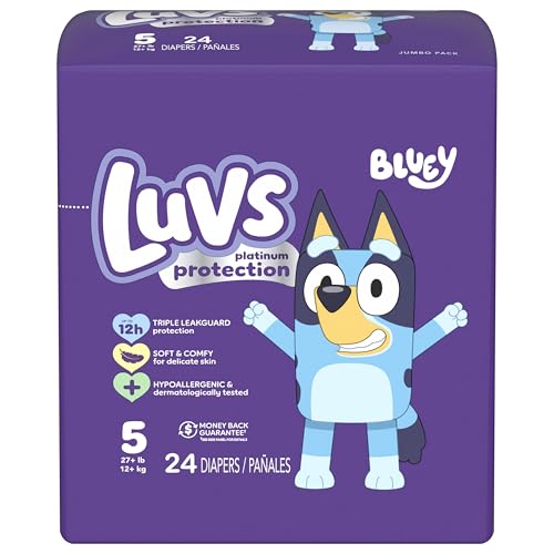 Luvs Diapers Platinum Protection Size 5 24 Count