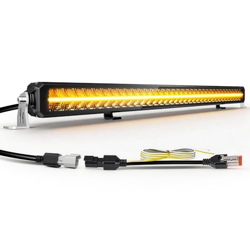 Phare LED barre lumineuse 40000LM double rangée pour 4x4 et quad