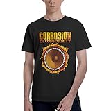 Mens American Corrosion Music of Band Conformity Short Sleeve T Shirt,Fashion Round Neck T-Shirts Tops,Vintage Cotton Graphic Tee Shirt for Men Big Boys Clothing XX-Large Black T-Shirts