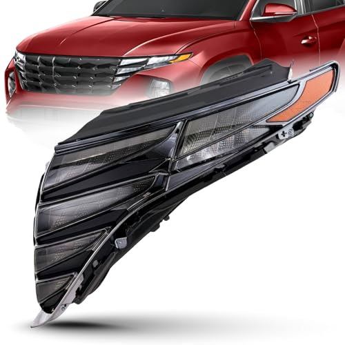 Daytime Running Lights Assembly Compatible With Hyundai Tucson 2022-2024 SEL, SE LED DRL, Left/Driver Side, 92207-CW010 / 92207-N9160