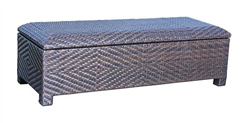 Casarano 30 Gallon Wicker Storage Bench