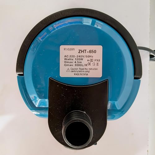 Image of Water Pump for Fountains and Fish Ponds, 120W, 3000LPH, 4.5M Lift