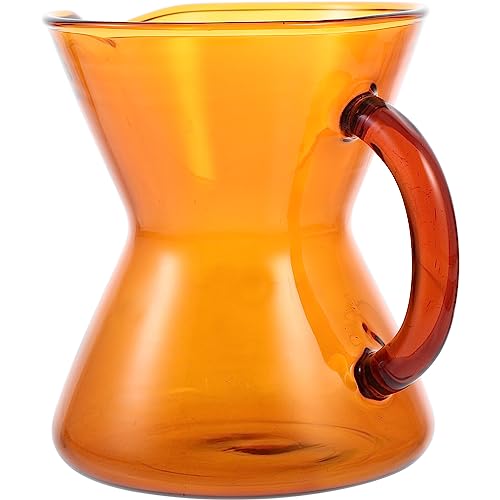 BESTonZON Hand Brew Coffee Maker Coffee Maker Jug Jug Style Glass Dispenser Elegant Design