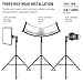 NEEWER 9.2ft/2.8m Air Cushioned Light Stand, Heavy Duty Metal Photography Tripod Stand with 1/4