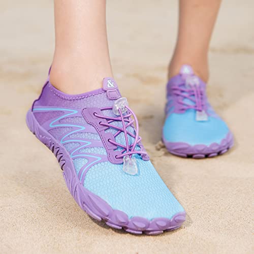 Image of ziitop Water Shoes for Men Women Beach Barefoot Swim Rock Climbing Pool Shoes Socks, Anti-Slip Breathable Quick Dry Lightweight Slip-on, Outdoor Sport Hiking Walking Boating Fishing Diving Surfing