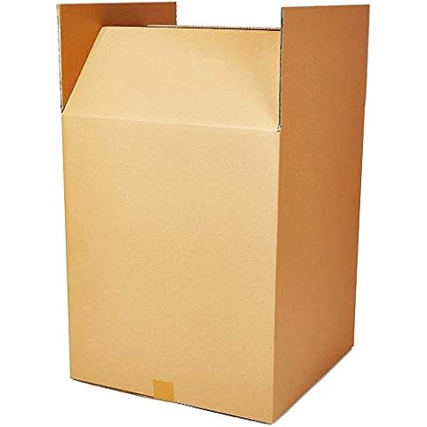 Pack of 5 X-Large Sturdy DOUBLE WALL Home Removal Moving GIANT Cardboard Boxes - 762mm x 508mm x 508mm / 30" x 20" x 20" Cover