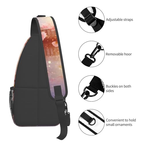 Bolso Cruzado Cherry Blossoms para Hombre y Mujer miniatura 5